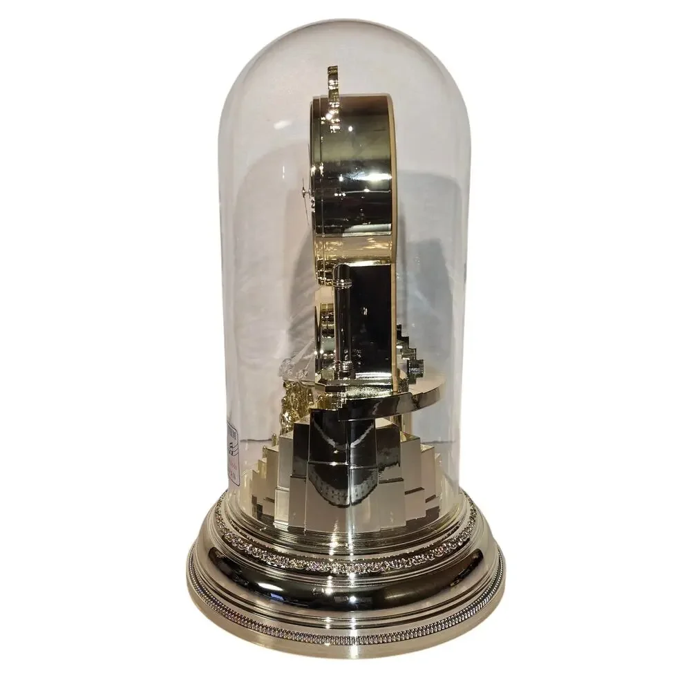 Rhythm Quartz Melody Clock 4RH678BR Rotating Pendulum Dome Japan